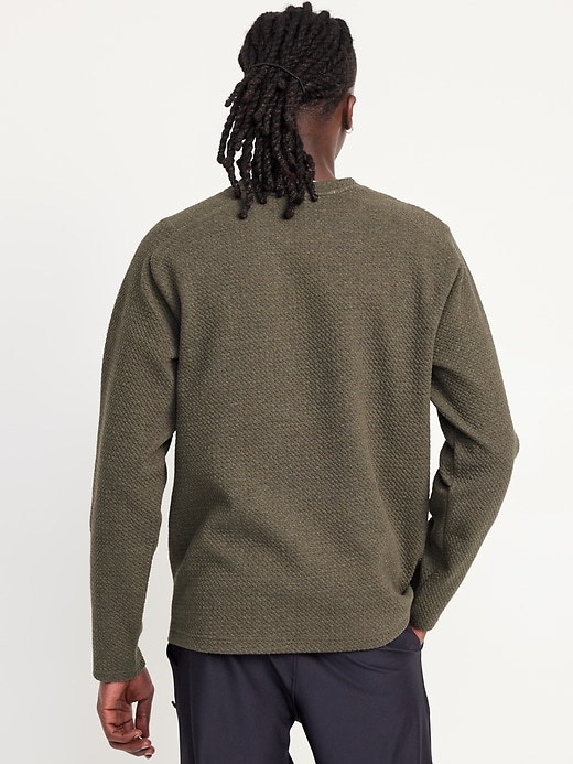 Image number 2 showing, Dynamic Fleece Textured Pullover