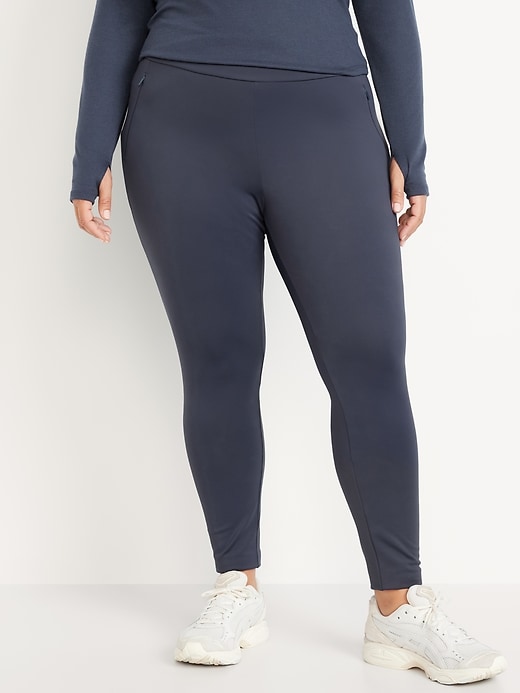 Image number 6 showing, High-Waisted PowerSoft Coze Edition Warm-Lined Full-Length Leggings