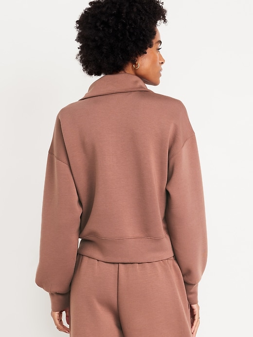 Image number 5 showing, Half-Zip Bounce Fleece Pullover