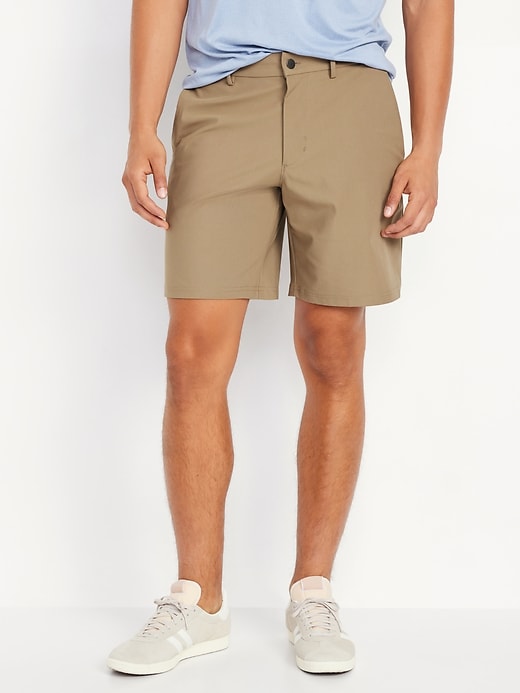 Image number 1 showing, Tech Hybrid Chino Shorts -- 8-inch inseam