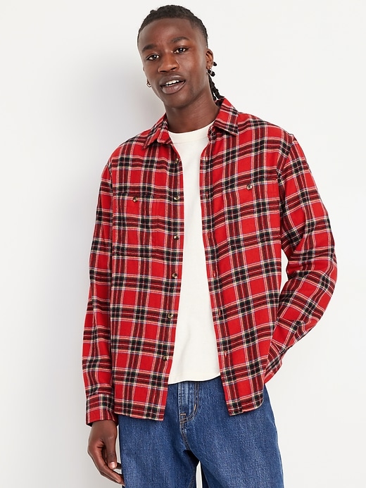 Image number 1 showing, Flannel Pocket Shirt