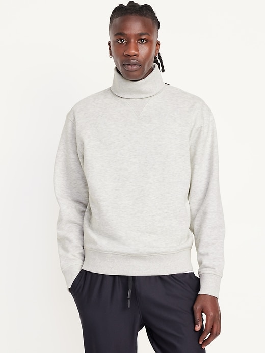 Image number 1 showing, Fleece Turtleneck Sweatshirt