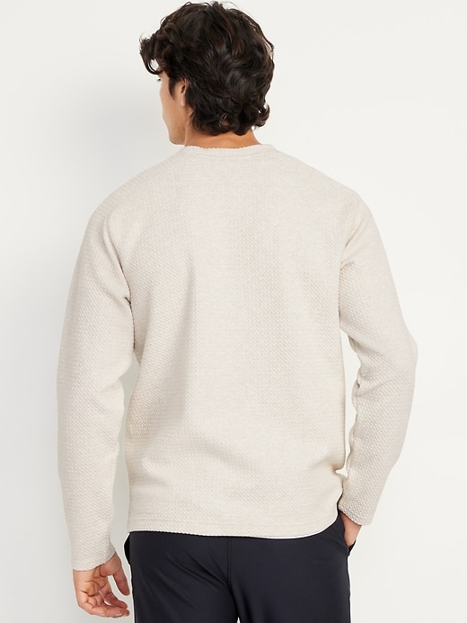 Image number 8 showing, Dynamic Fleece Textured Pullover