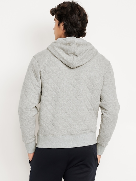 Image number 2 showing, Essential Quilted Zip Hoodie