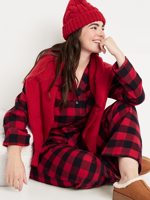 Image number 3 showing, Flannel Pajama Set for Women