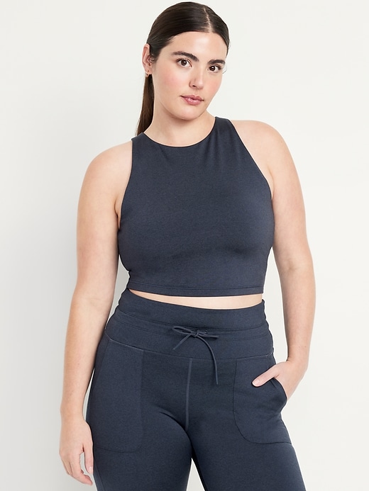 Image number 5 showing, CloudComfy High-Neck Longline Sports Bra