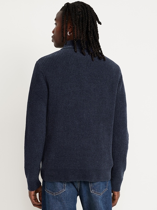 Image number 6 showing, Chenille Quarter Zip