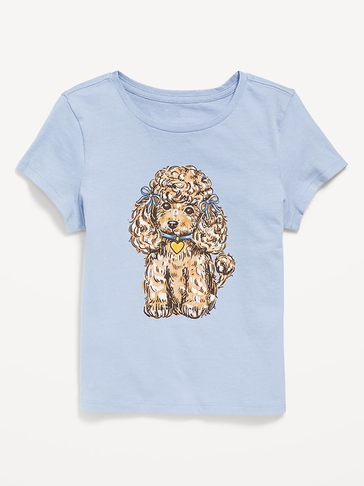 Voir une image plus grande du produit 1 de 2. T-shirt à manches courtes à imprimé pour fille