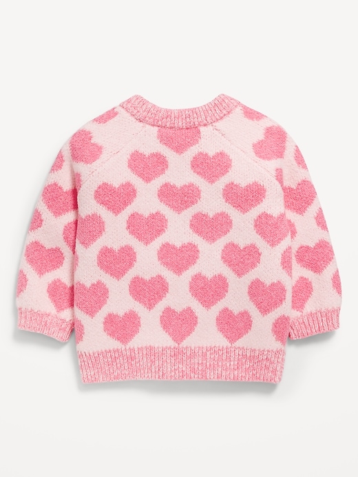 View large product image 2 of 2. SoSoft Long-Sleeve Printed Tunic Sweater for Baby