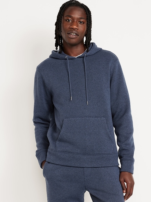 Image number 1 showing, Fleece-Knit Hoodie