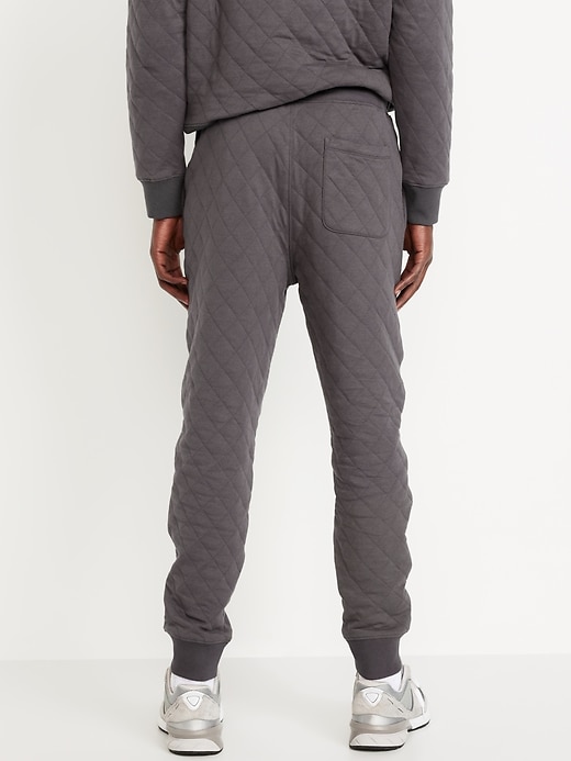 Image number 8 showing, Loose Quilted Fleece Joggers