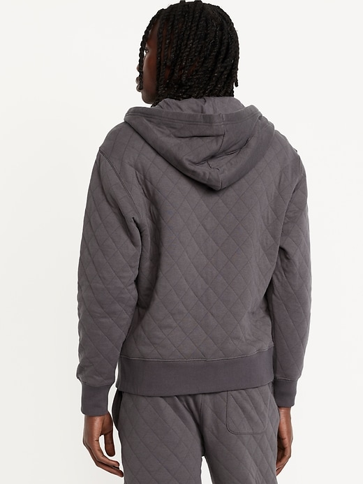 Image number 2 showing, Essential Quilted Zip Hoodie