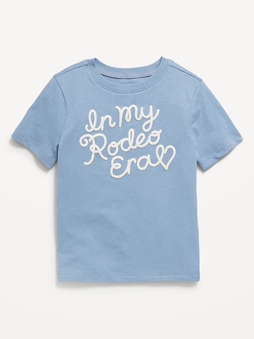 View large product image 1 of 1. Short-Sleeve Graphic T-Shirt for Toddler Girls