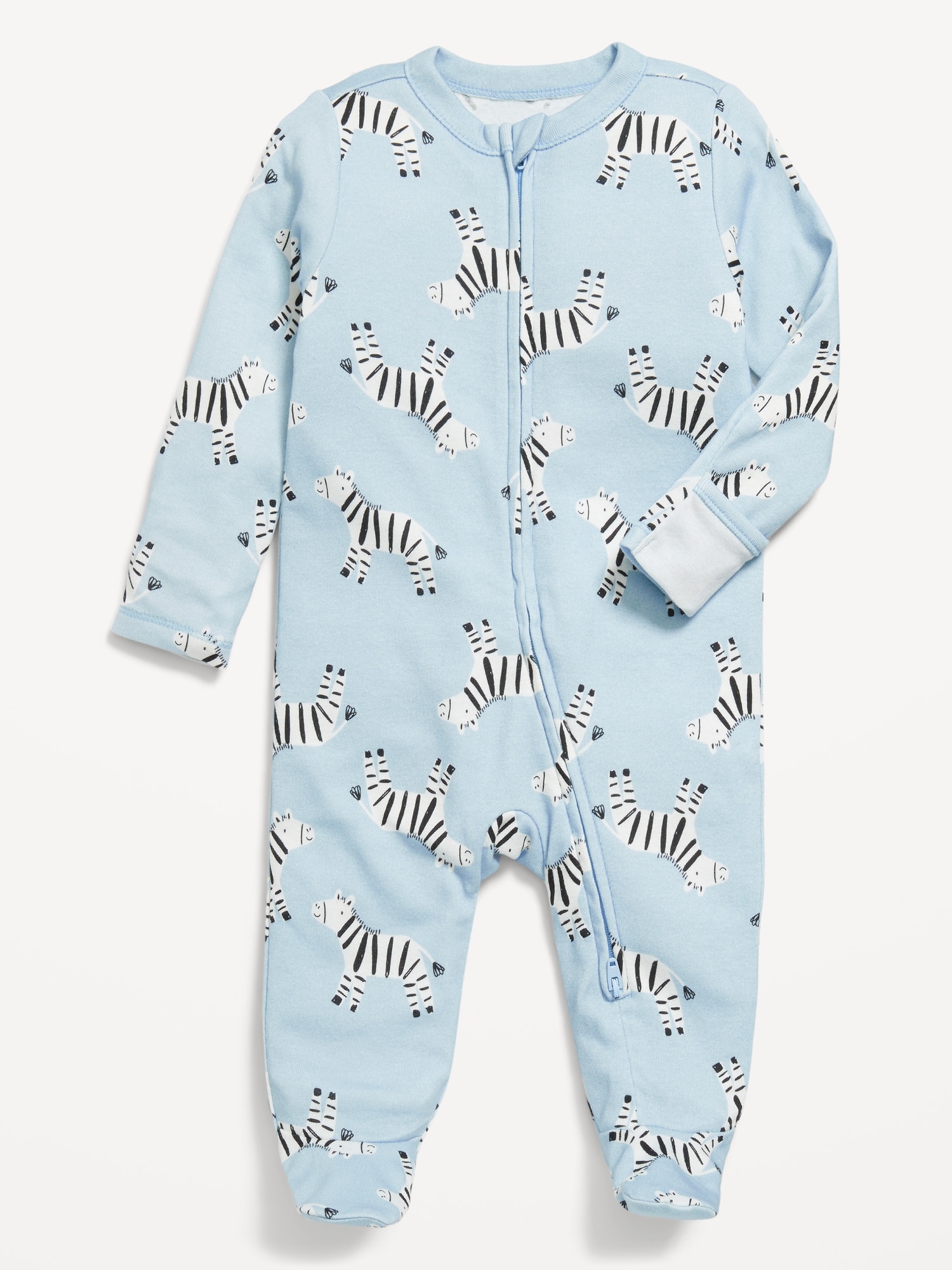 2-Way-Zip Sleep & Play Footed One-Piece for Baby