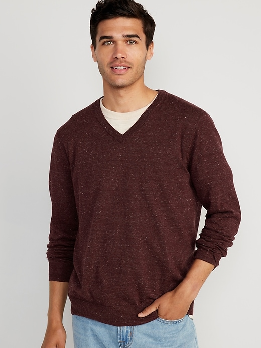 Image number 1 showing, V-Neck Sweater