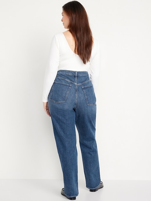 Image number 5 showing, Curvy High-Waisted OG Loose Jeans