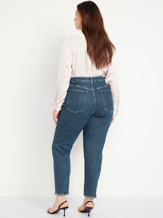 Image number 7 showing, Curvy High-Waisted OG Straight Ankle Jeans