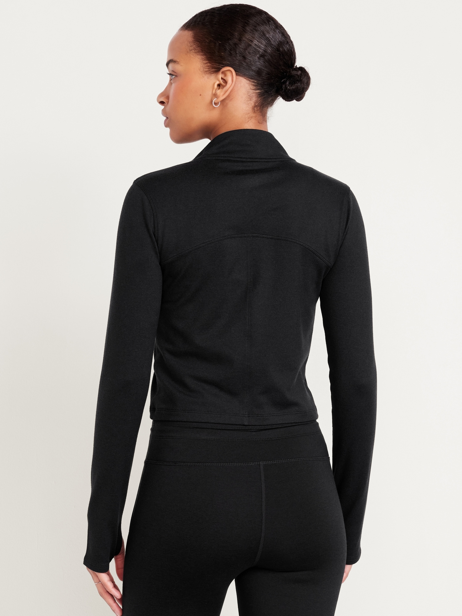 CloudComfy Crop Quarter Zip