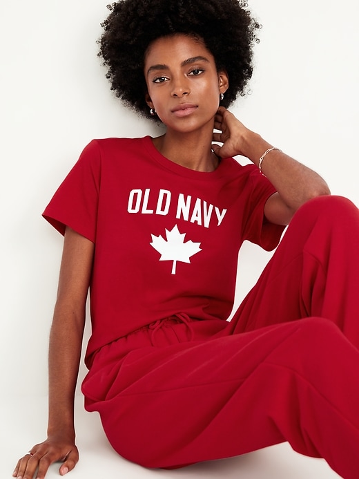 L'image numéro 3 présente T-shirt à logo ON du Canada