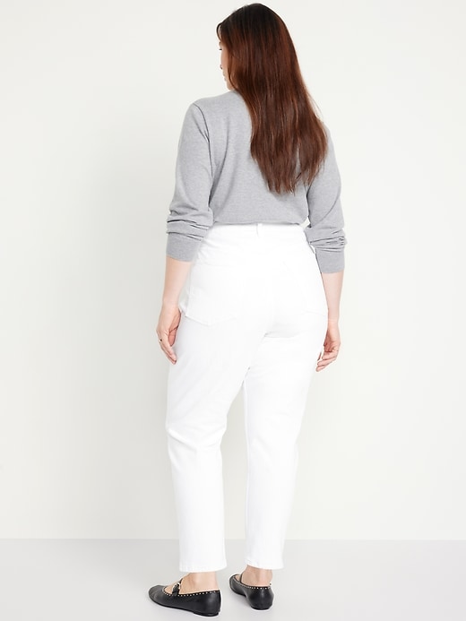 Image number 8 showing, Curvy High-Waisted OG Straight Ankle Jeans