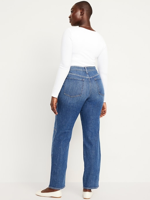 Image number 5 showing, High-Waisted OG Loose Utility Jeans