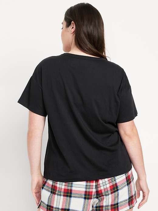 Image number 6 showing, Matching Holiday-Graphic T-Shirt for Women