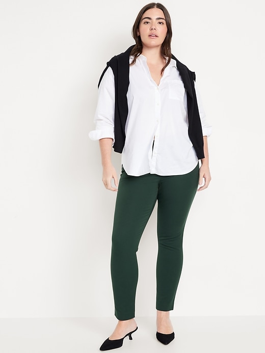 Image number 3 showing, High-Waisted Pixie Skinny Ankle Pants