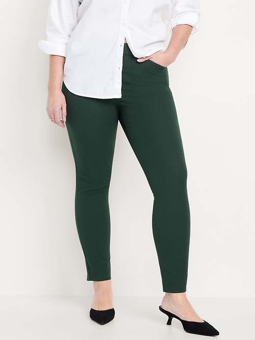 Image number 4 showing, High-Waisted Pixie Skinny Ankle Pants