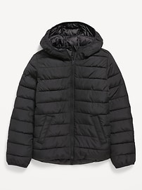 View large product image 3 of 4. Water-Resistant Narrow-Channel Puffer Jacket for Girls