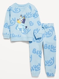 View large product image 4 of 4. Bluey™ Unisex Graphic Sweatshirt and Sweatpants Set for Toddler