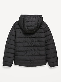 View large product image 4 of 4. Water-Resistant Narrow-Channel Puffer Jacket for Girls