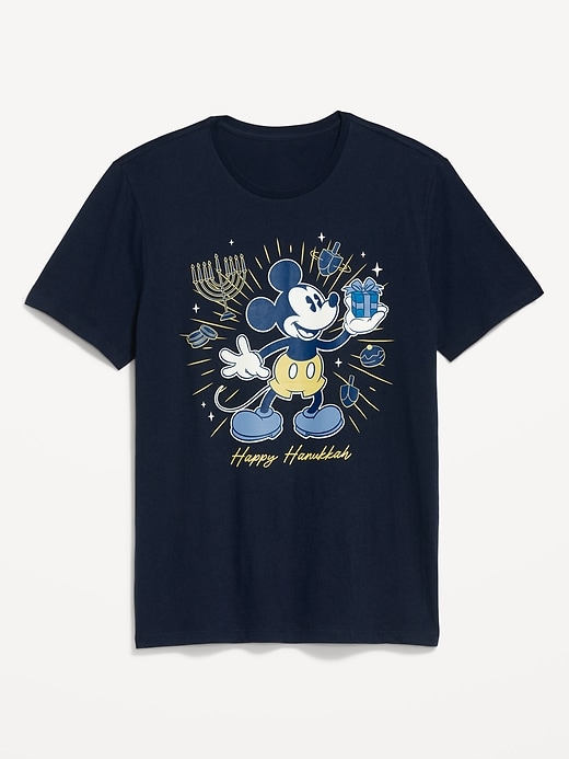 Voir une image plus grande du produit 1 de 1. T-shirt de Hanoukka avec Mickey Mouse de Disney &#169