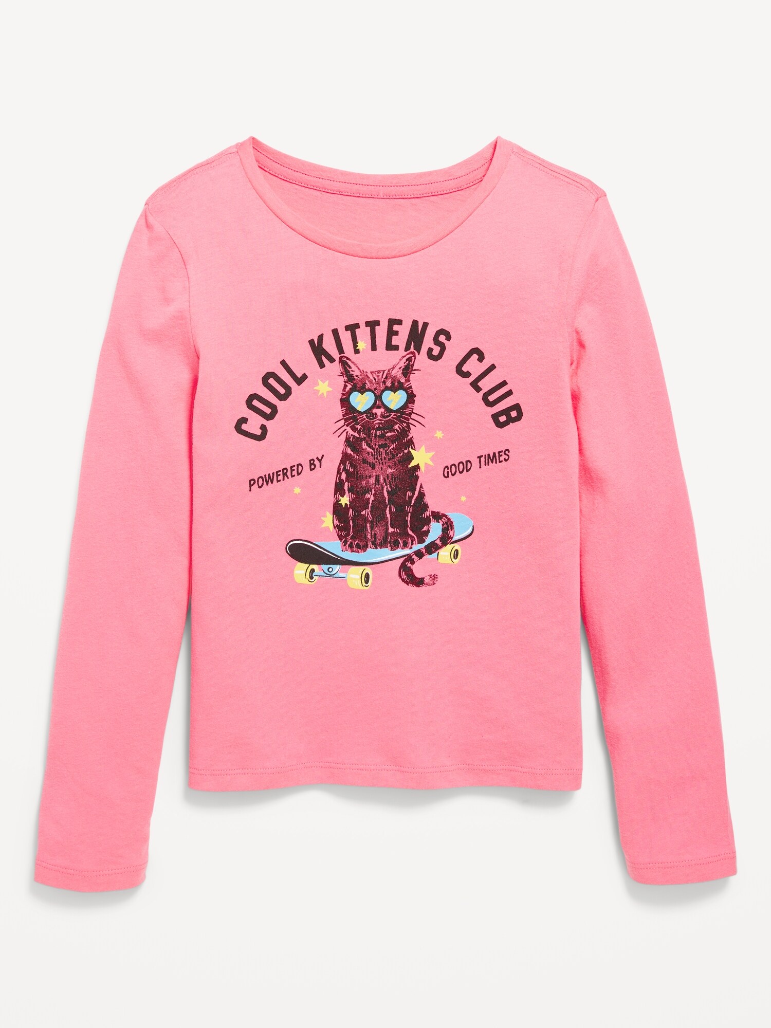 Long-Sleeve Graphic T-Shirt for Girls