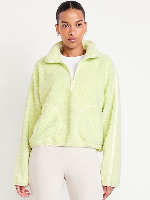 Image number 1 showing, Sherpa Quarter Zip