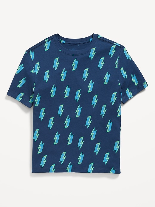 View large product image 1 of 2. Softest Printed Crew-Neck T-Shirt for Boys