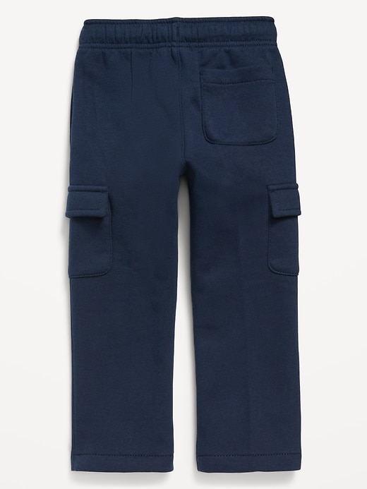 Voir une image plus grande du produit 2 de 2. Pantalon cargo en coton ouaté à jambe droite pour tout-petit garçon