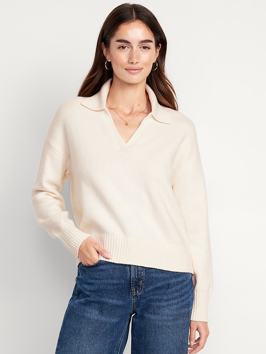 Image number 1 showing, Polo Sweater