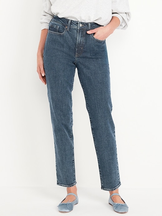 Image number 2 showing, High-Waisted OG Straight Jeans