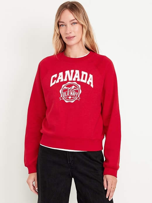 Image number 1 showing, Vintage Canada Logo-Graphic Sweatshirt