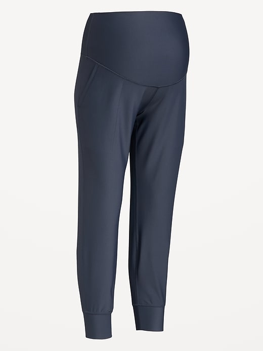 Image number 7 showing, Maternity Full-Panel PowerSoft Jogger