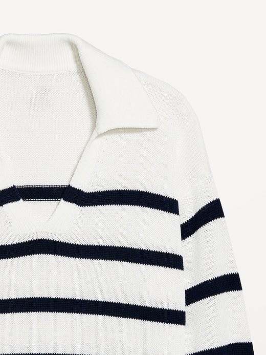 L'image numéro 8 présente Polo en tricot