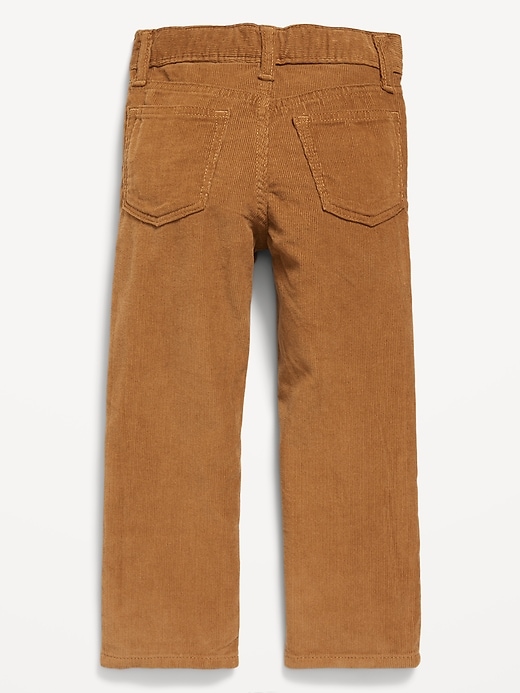 Voir une image plus grande du produit 2 de 2. Pantalon à jambe droite en velours côtelé pour tout-petit garçon