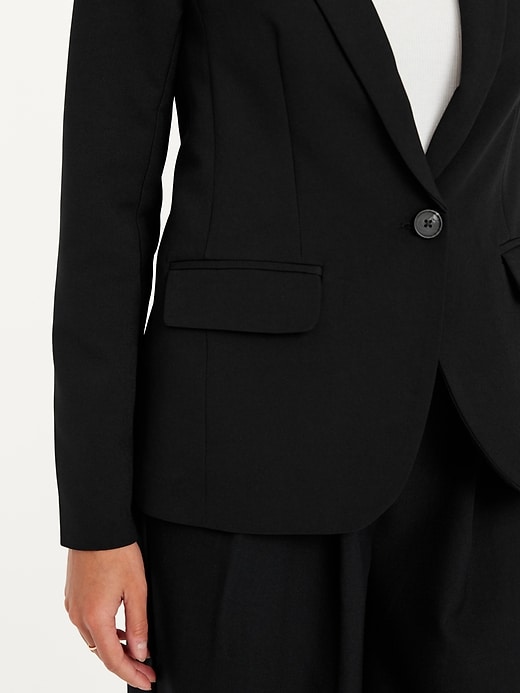 L'image numéro 6 présente Blazer de tailleur ajusté