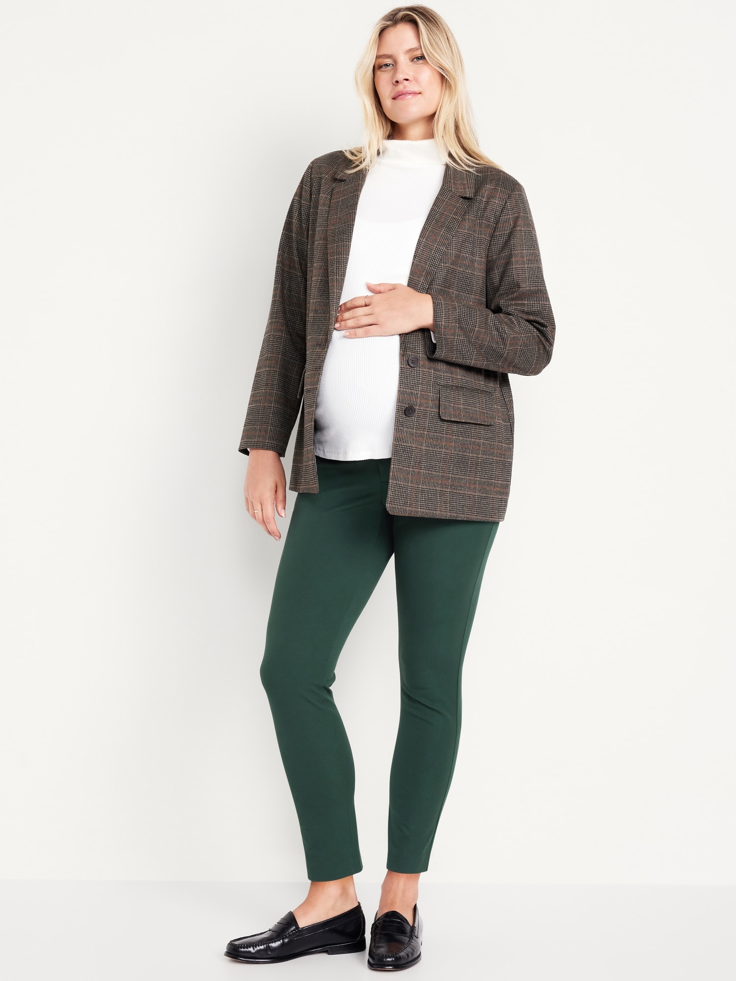 Maternity Full-Panel Pixie Ankle Pants