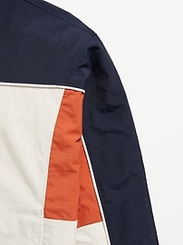 Voir une image plus grande du produit 4 de 4. Veste de randonnée raglan à couleurs contrastantes pour garçon