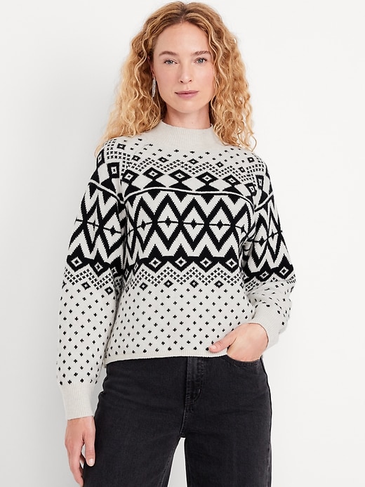 Image number 1 showing, SoSoft Fair Isle Sweater