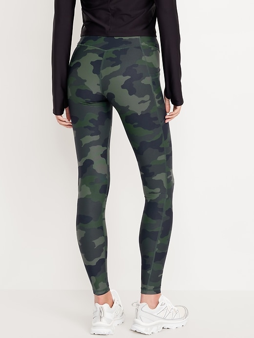 Image number 2 showing, High-Waisted PowerSoft Full-Length Pocket Leggings