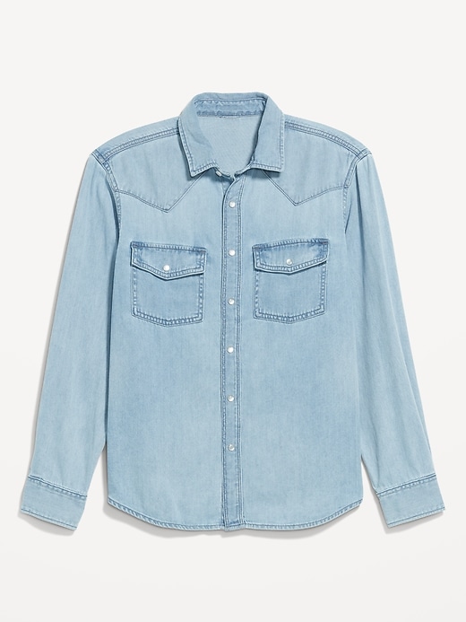 Image number 4 showing, Jean Pocket Shirt