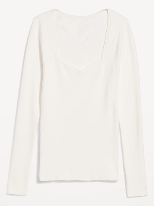 Image number 4 showing, Long-Sleeve Ribbed Sweater