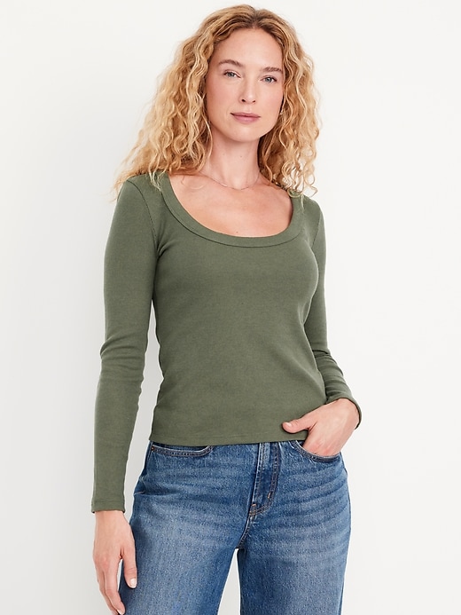 Image number 1 showing, Snug Long-Sleeve T-Shirt